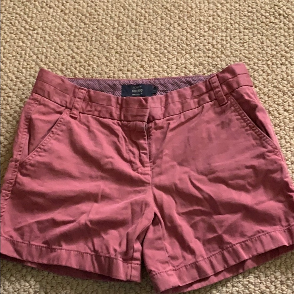 Jcrew chino shorts size 2